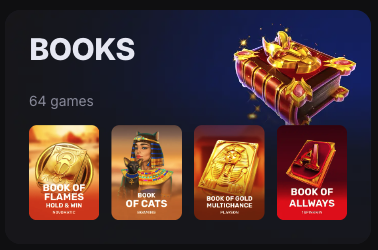 Casino guide or information section icon